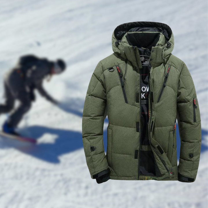 Goose Parka | Winterjas voor mannen van de hoogste kwaliteit met afneembare capuchon.