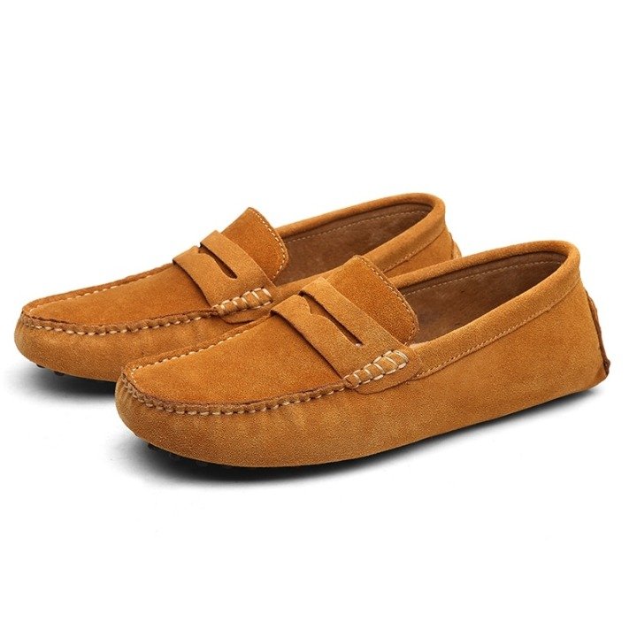 Thijs - Camel heren Loafer