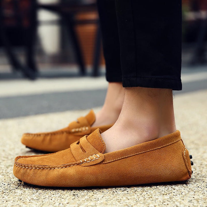Thijs - Camel heren Loafer