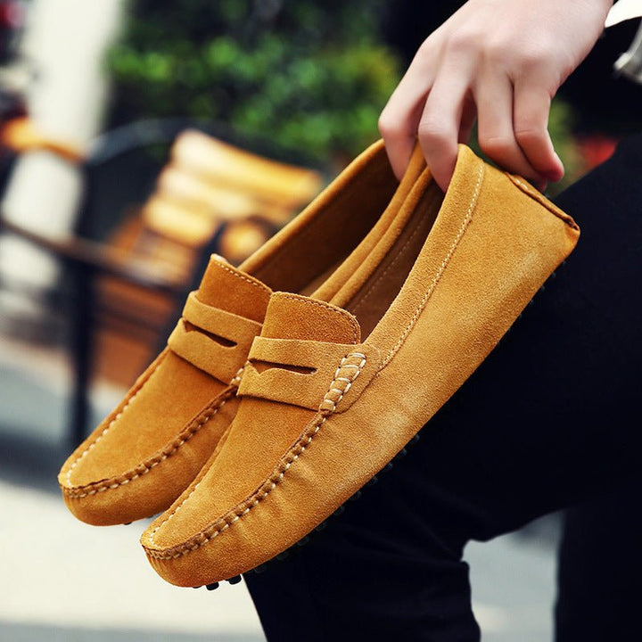 Thijs - Camel heren Loafer
