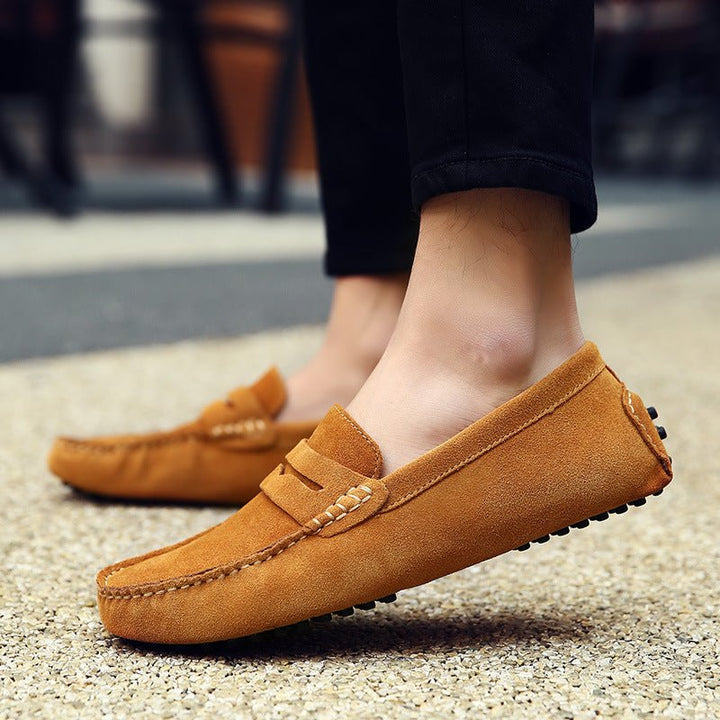 Thijs - Camel heren Loafer