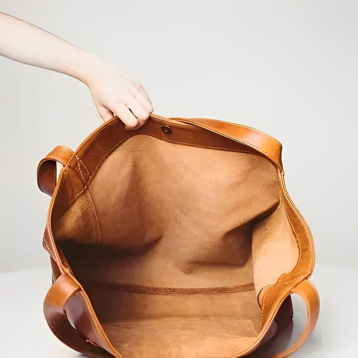 Aafke - Vintage Leren Handtas